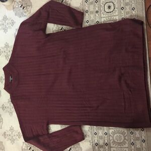 XL Hilary Radley Long Sleeve Knit Sweater